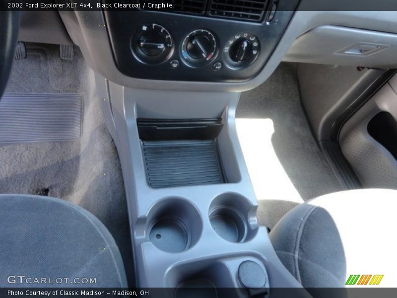 Black Clearcoat / Graphite 2002 Ford Explorer XLT 4x4