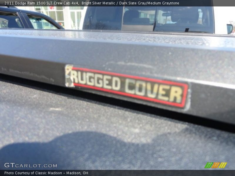 Bright Silver Metallic / Dark Slate Gray/Medium Graystone 2011 Dodge Ram 1500 SLT Crew Cab 4x4