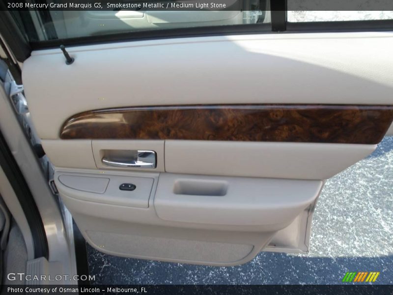 Smokestone Metallic / Medium Light Stone 2008 Mercury Grand Marquis GS
