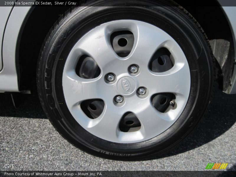 Silver / Gray 2008 Kia Spectra EX Sedan
