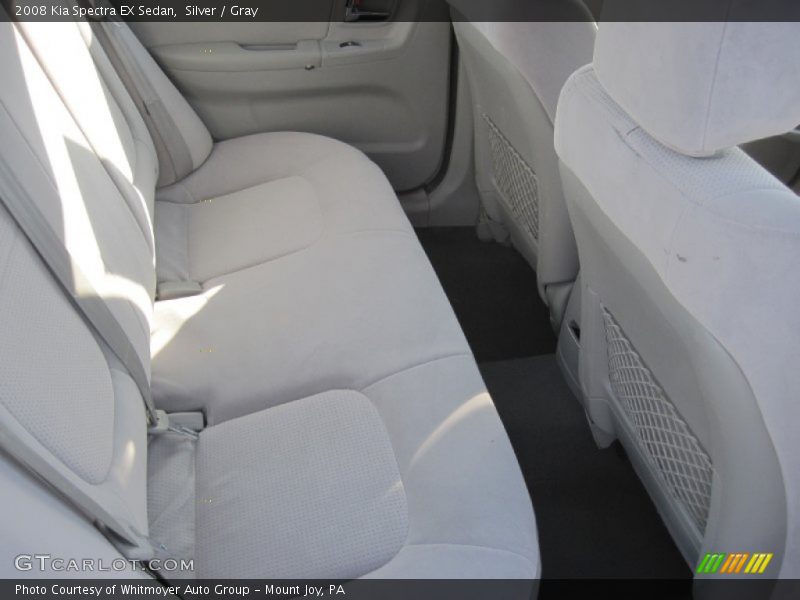 Silver / Gray 2008 Kia Spectra EX Sedan