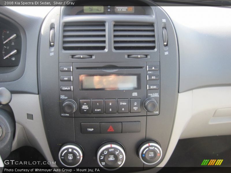 Silver / Gray 2008 Kia Spectra EX Sedan