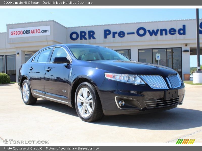 Dark Ink Blue Metallic / Cashmere 2009 Lincoln MKS Sedan