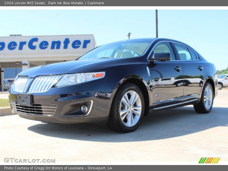 Dark Ink Blue Metallic / Cashmere 2009 Lincoln MKS Sedan