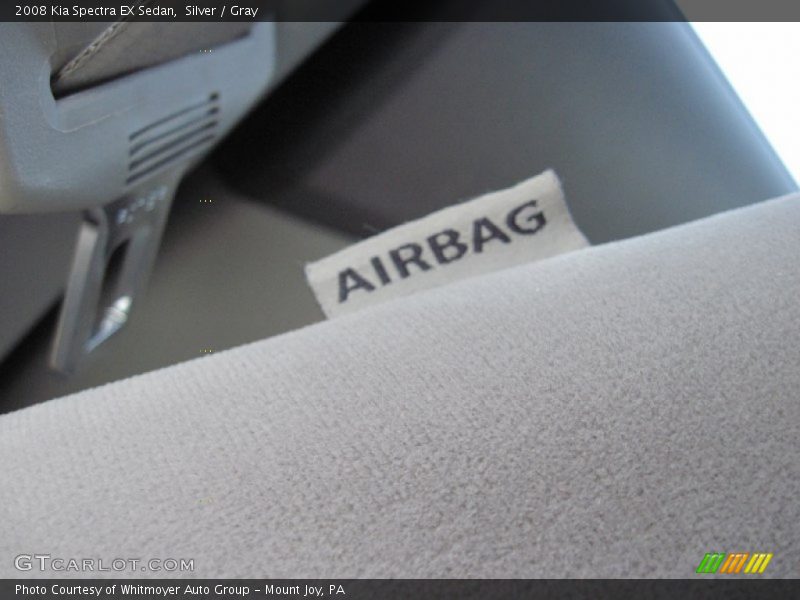 Silver / Gray 2008 Kia Spectra EX Sedan