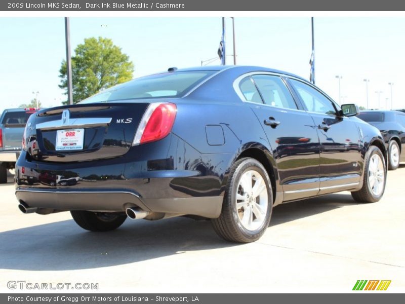 Dark Ink Blue Metallic / Cashmere 2009 Lincoln MKS Sedan