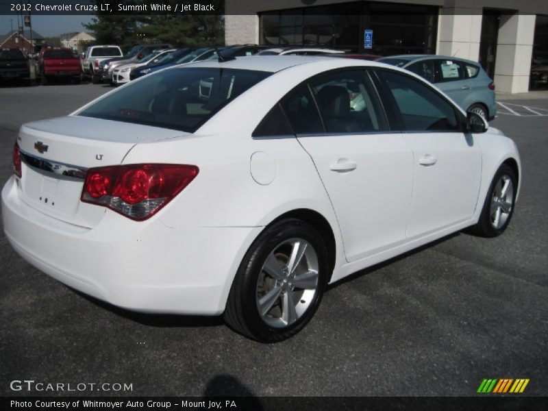 Summit White / Jet Black 2012 Chevrolet Cruze LT