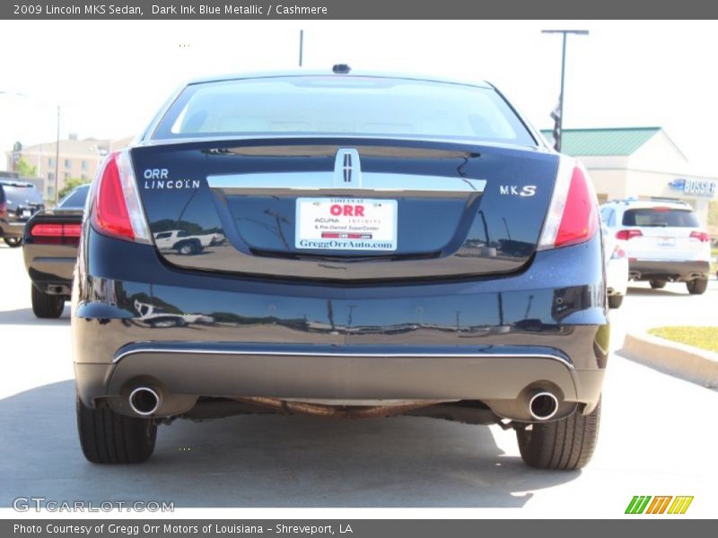 Dark Ink Blue Metallic / Cashmere 2009 Lincoln MKS Sedan