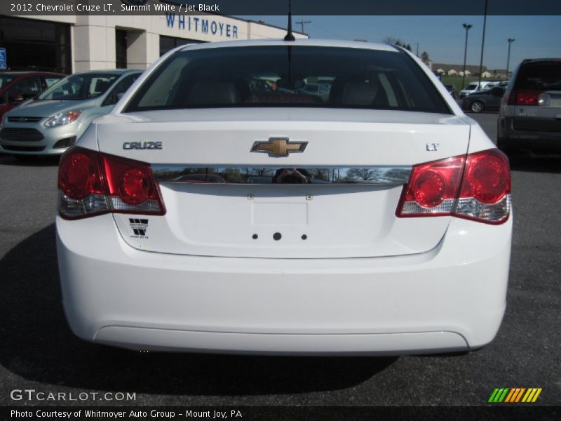 Summit White / Jet Black 2012 Chevrolet Cruze LT