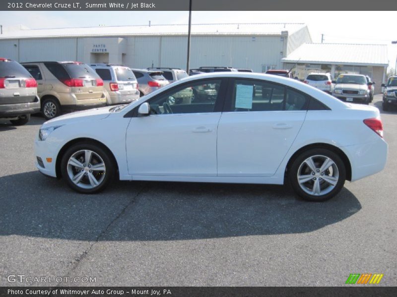 Summit White / Jet Black 2012 Chevrolet Cruze LT