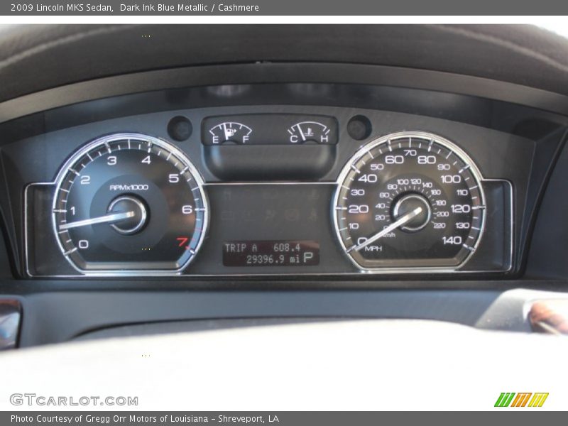  2009 MKS Sedan Sedan Gauges