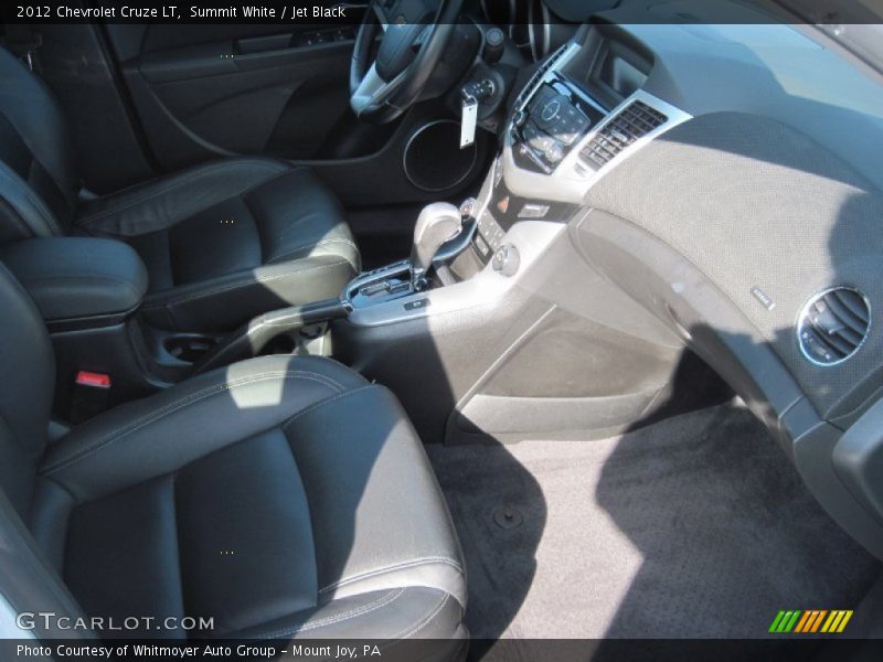 Summit White / Jet Black 2012 Chevrolet Cruze LT