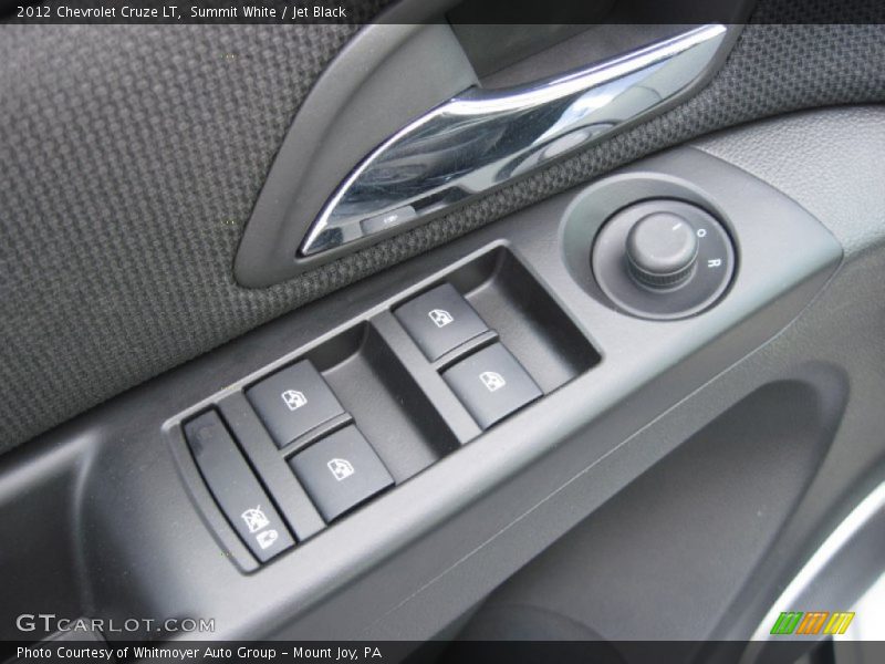 Summit White / Jet Black 2012 Chevrolet Cruze LT