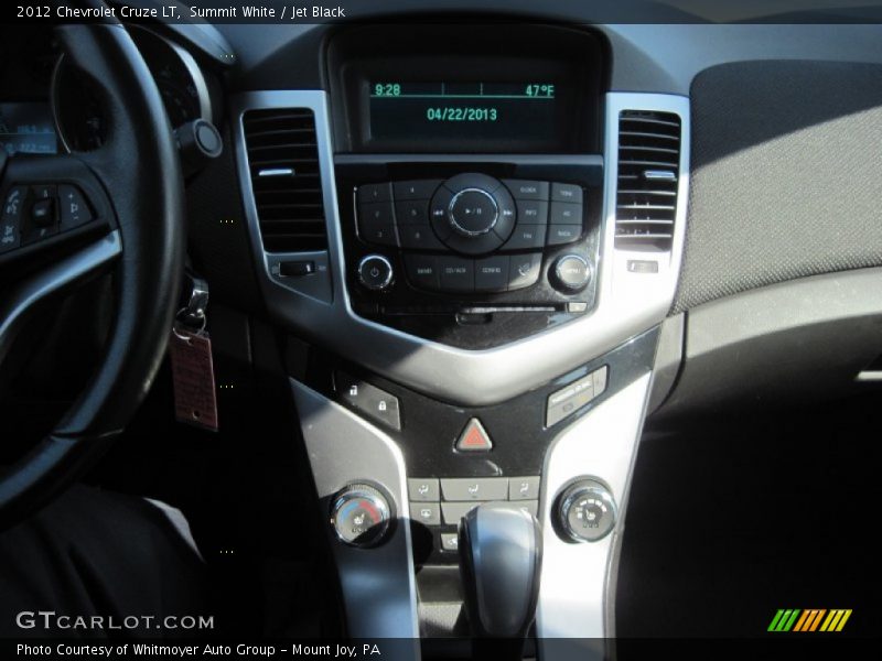 Summit White / Jet Black 2012 Chevrolet Cruze LT