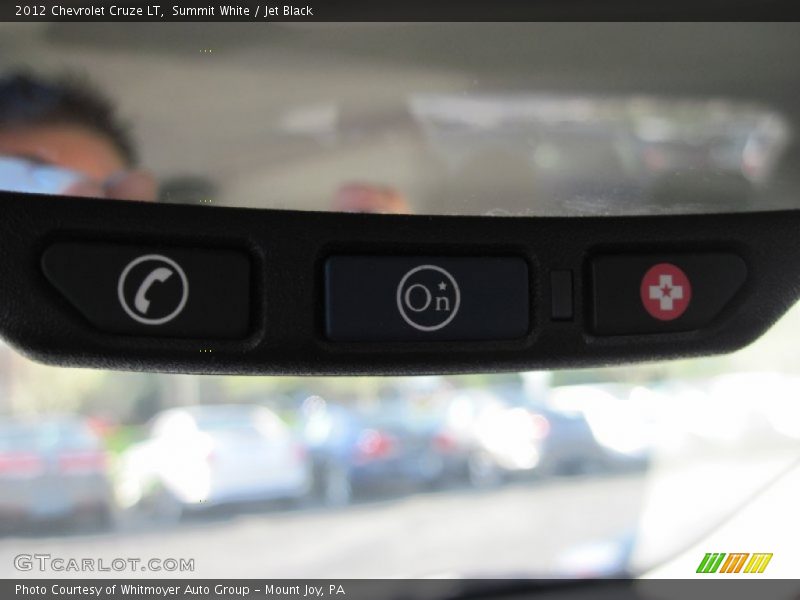 Summit White / Jet Black 2012 Chevrolet Cruze LT