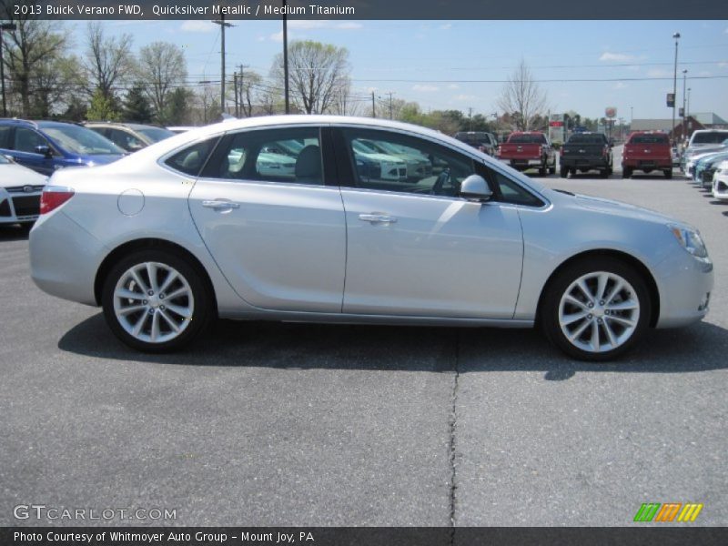 Quicksilver Metallic / Medium Titanium 2013 Buick Verano FWD