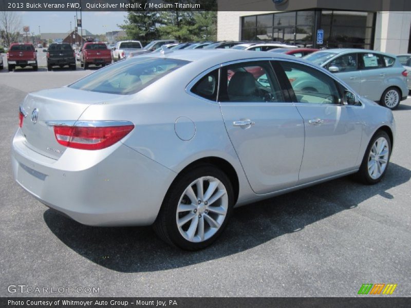 Quicksilver Metallic / Medium Titanium 2013 Buick Verano FWD