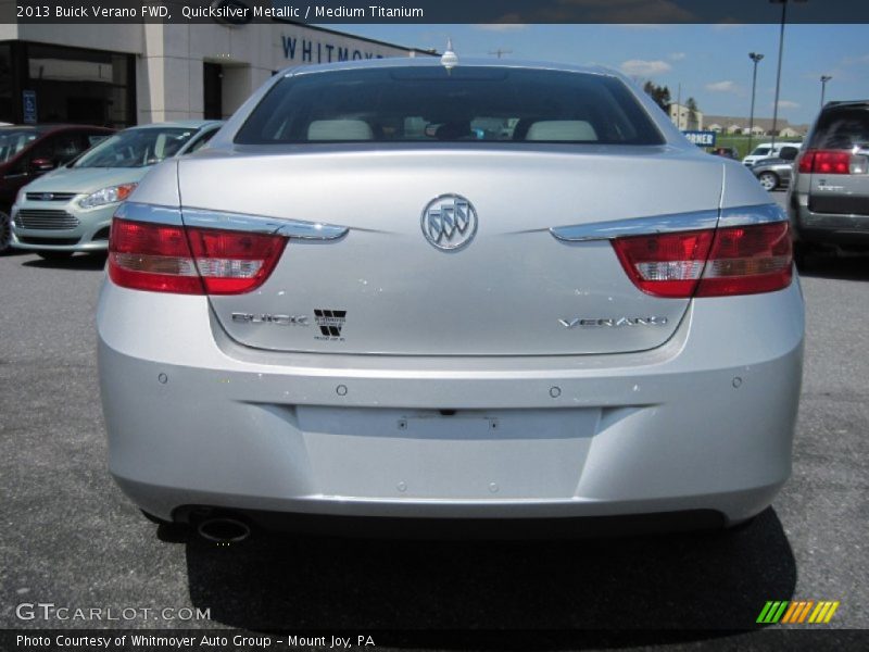 Quicksilver Metallic / Medium Titanium 2013 Buick Verano FWD