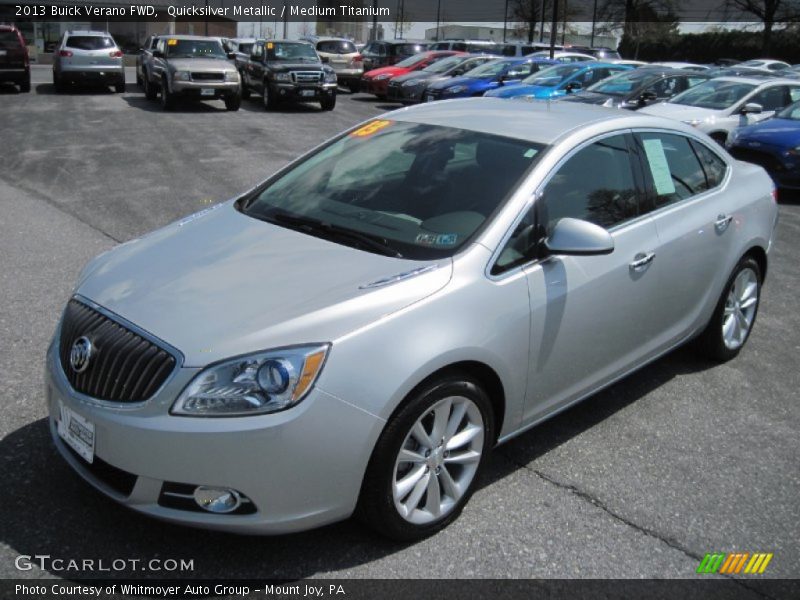 Quicksilver Metallic / Medium Titanium 2013 Buick Verano FWD