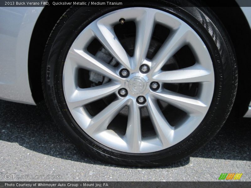 Quicksilver Metallic / Medium Titanium 2013 Buick Verano FWD