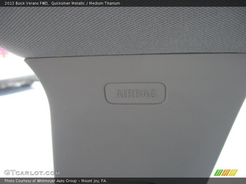 Quicksilver Metallic / Medium Titanium 2013 Buick Verano FWD