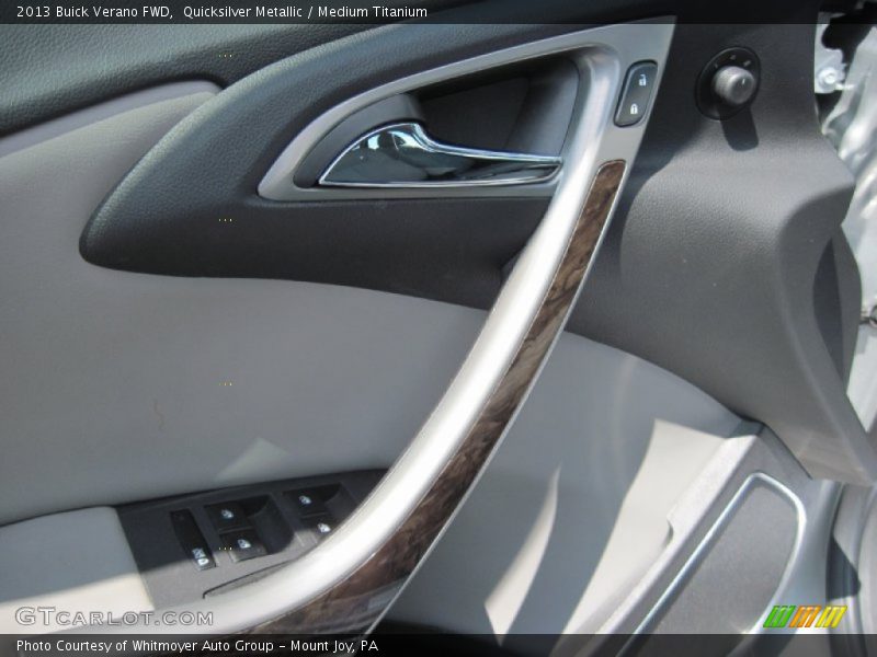 Quicksilver Metallic / Medium Titanium 2013 Buick Verano FWD