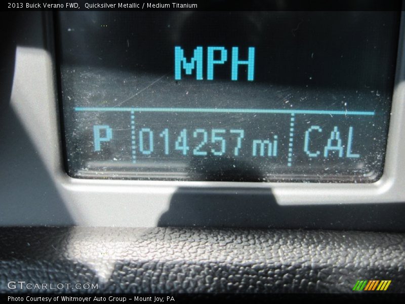 Quicksilver Metallic / Medium Titanium 2013 Buick Verano FWD
