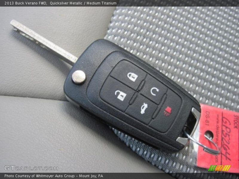 Quicksilver Metallic / Medium Titanium 2013 Buick Verano FWD
