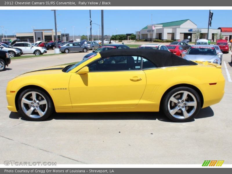  2012 Camaro SS/RS Convertible Rally Yellow