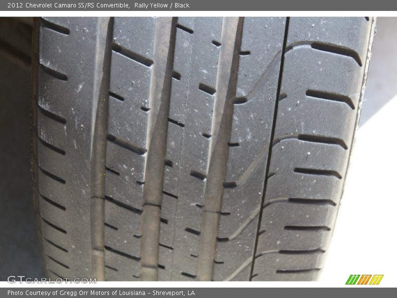 Rally Yellow / Black 2012 Chevrolet Camaro SS/RS Convertible