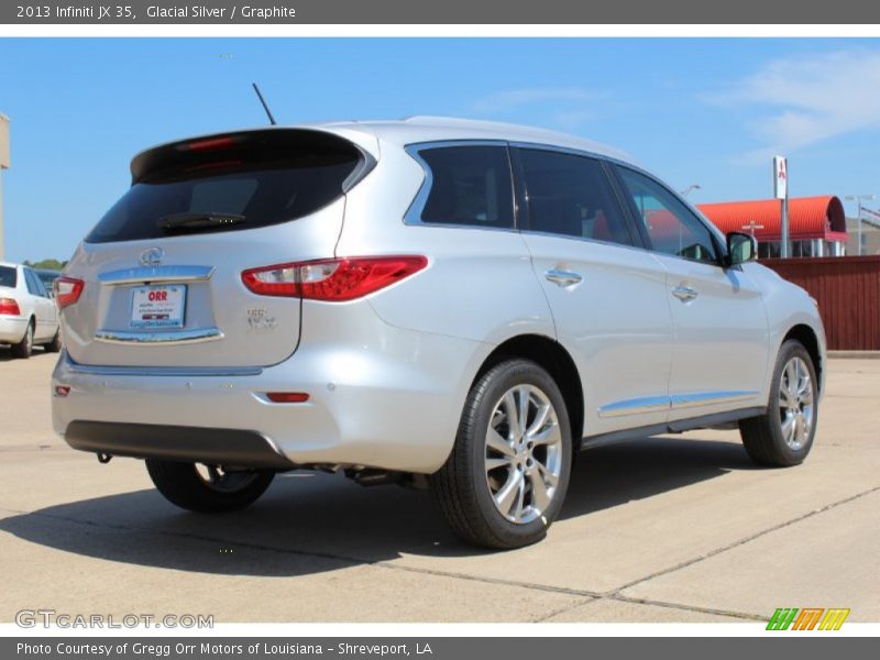 Glacial Silver / Graphite 2013 Infiniti JX 35