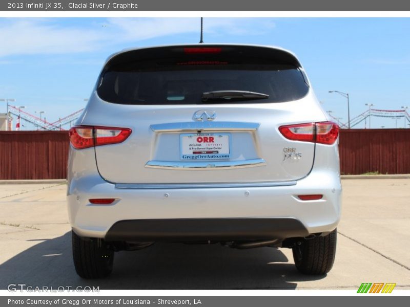 Glacial Silver / Graphite 2013 Infiniti JX 35