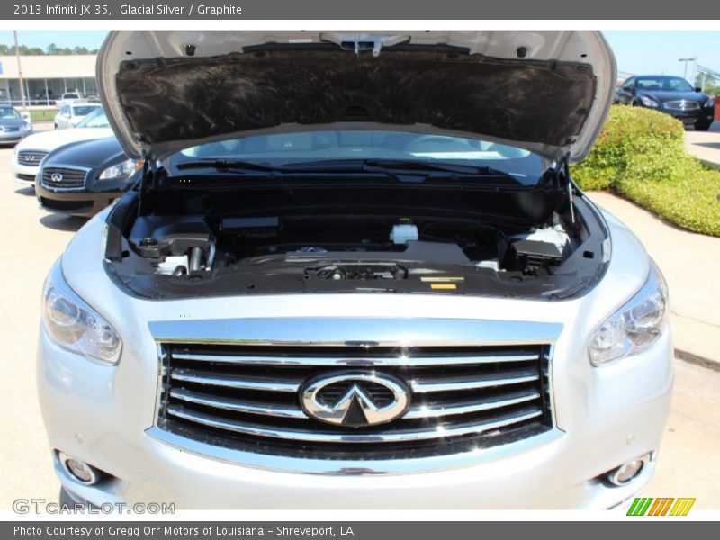 Glacial Silver / Graphite 2013 Infiniti JX 35