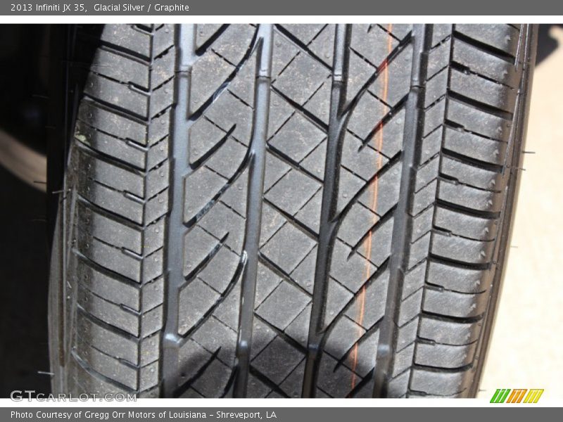 Glacial Silver / Graphite 2013 Infiniti JX 35