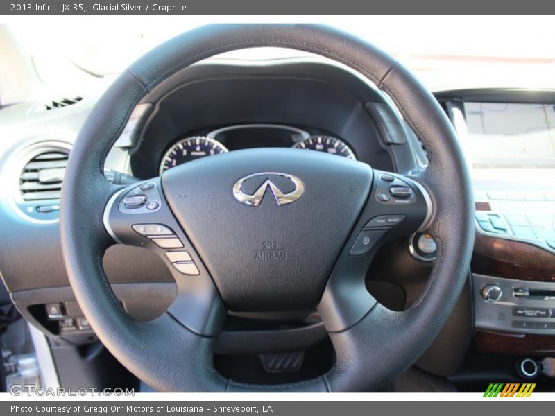 Glacial Silver / Graphite 2013 Infiniti JX 35