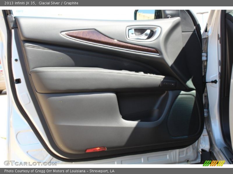 Glacial Silver / Graphite 2013 Infiniti JX 35