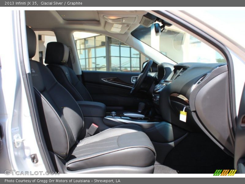 Glacial Silver / Graphite 2013 Infiniti JX 35