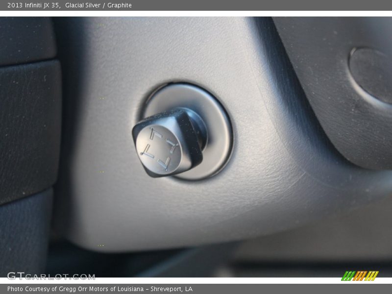 Glacial Silver / Graphite 2013 Infiniti JX 35