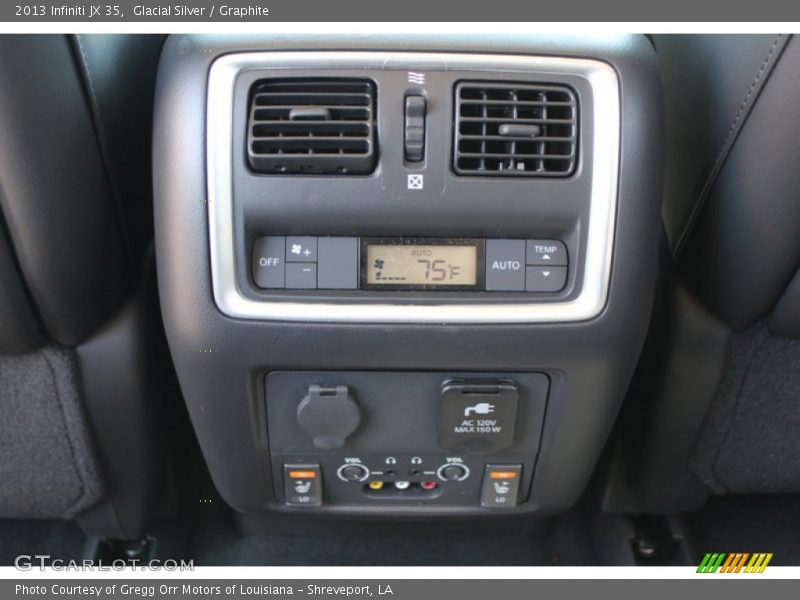 Glacial Silver / Graphite 2013 Infiniti JX 35