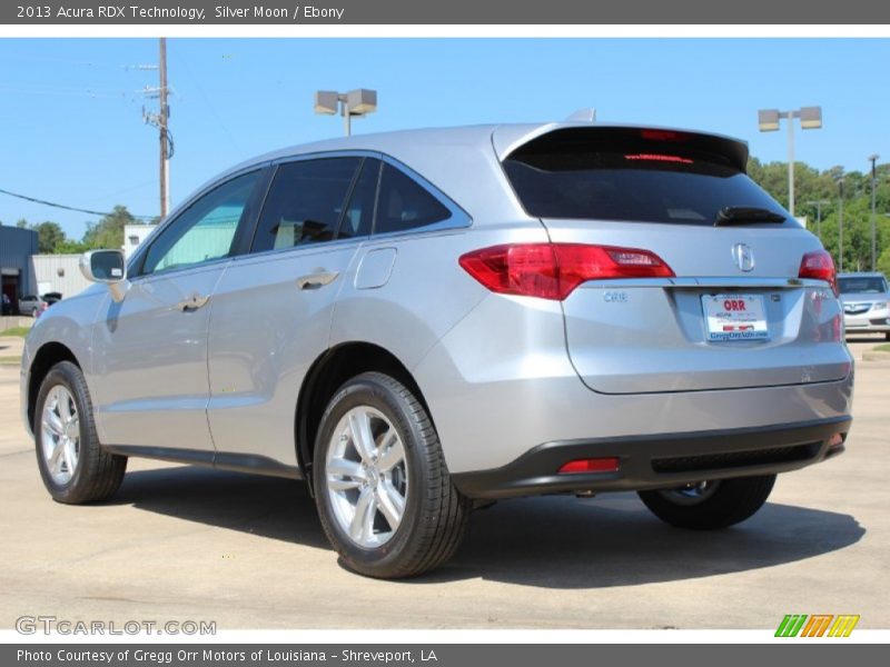 Silver Moon / Ebony 2013 Acura RDX Technology