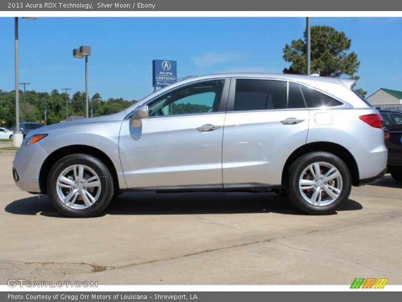 Silver Moon / Ebony 2013 Acura RDX Technology