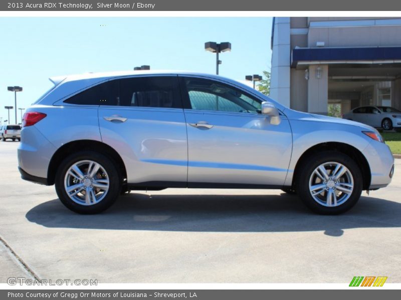 Silver Moon / Ebony 2013 Acura RDX Technology