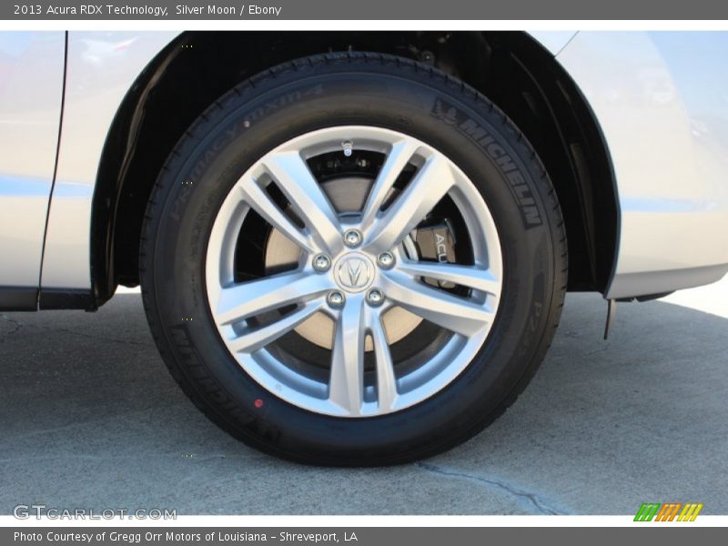 Silver Moon / Ebony 2013 Acura RDX Technology