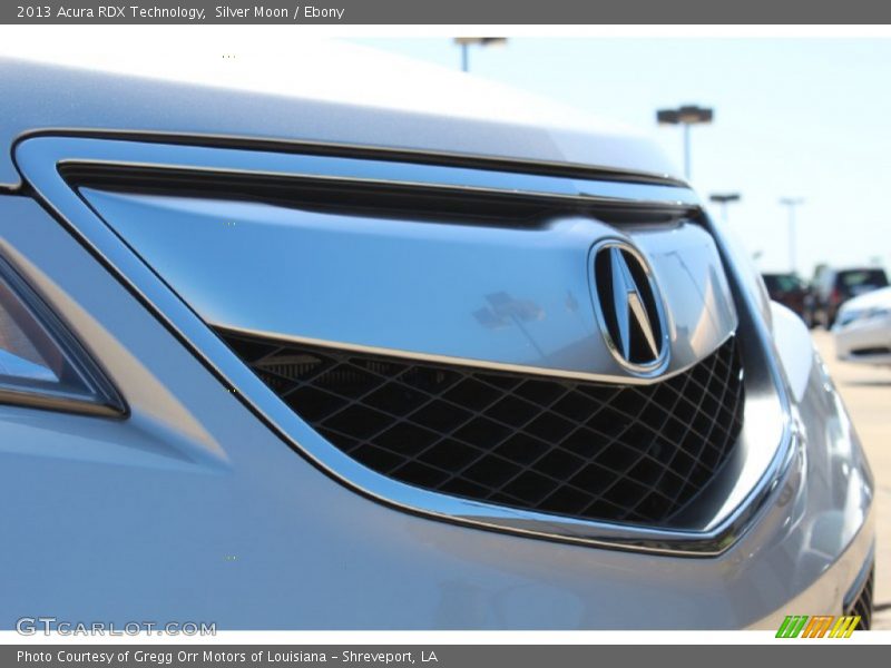 Silver Moon / Ebony 2013 Acura RDX Technology