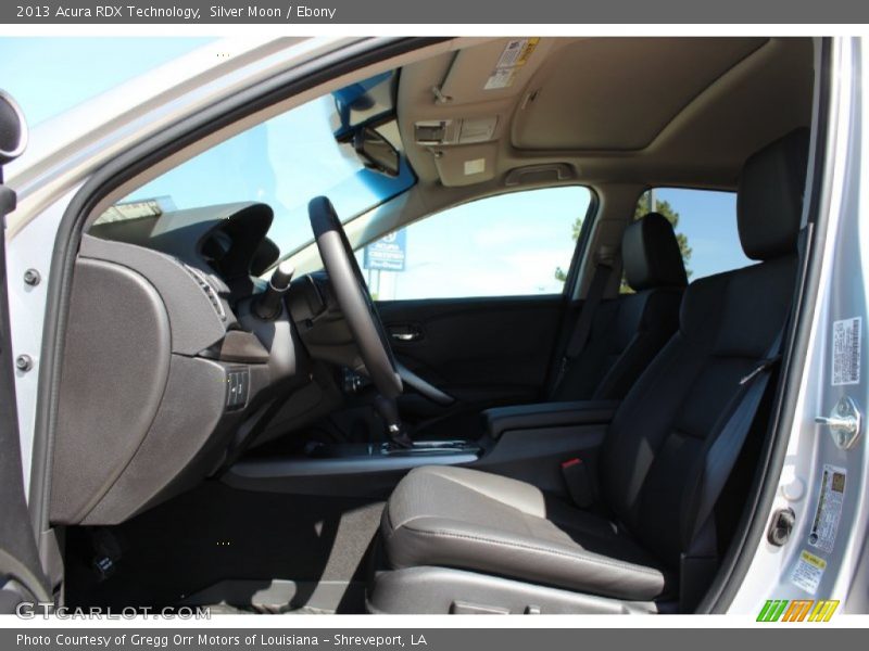 Silver Moon / Ebony 2013 Acura RDX Technology
