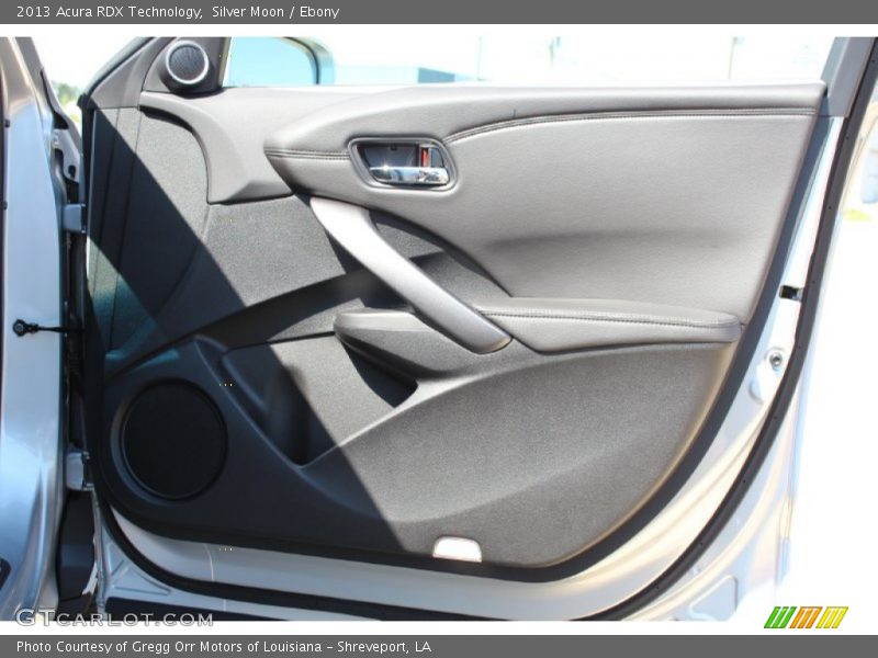 Silver Moon / Ebony 2013 Acura RDX Technology