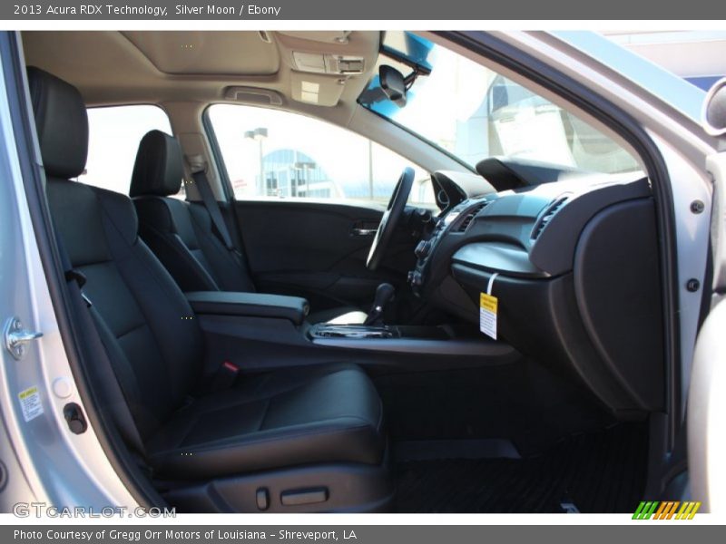 Silver Moon / Ebony 2013 Acura RDX Technology