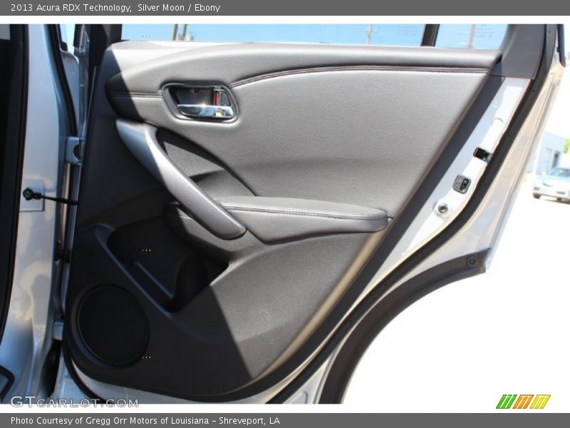 Silver Moon / Ebony 2013 Acura RDX Technology