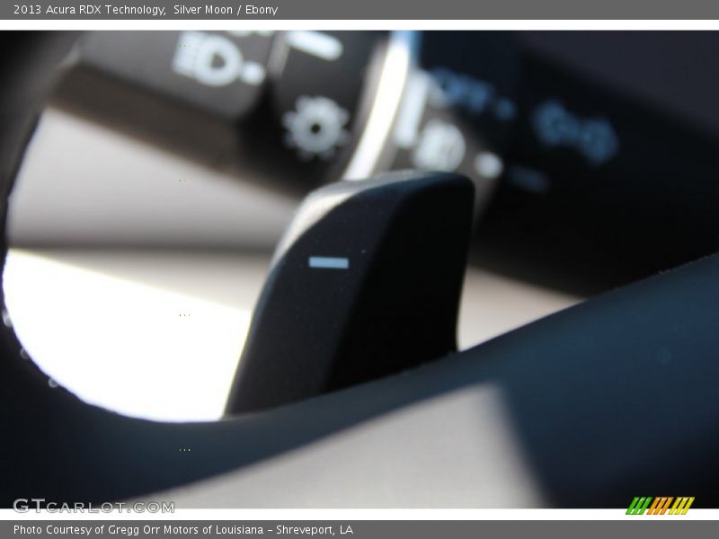 Silver Moon / Ebony 2013 Acura RDX Technology