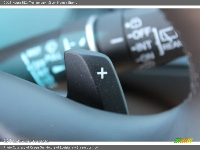 Silver Moon / Ebony 2013 Acura RDX Technology